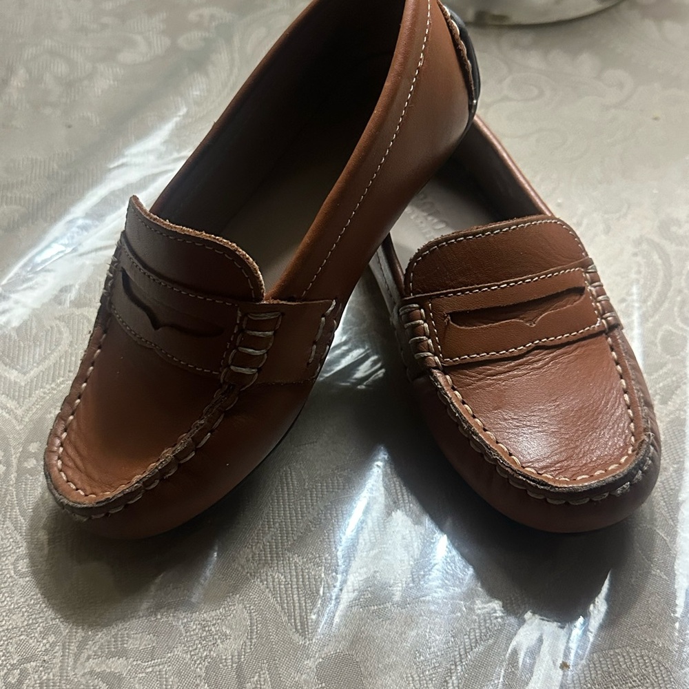 Classic Brown Leather Loafers
